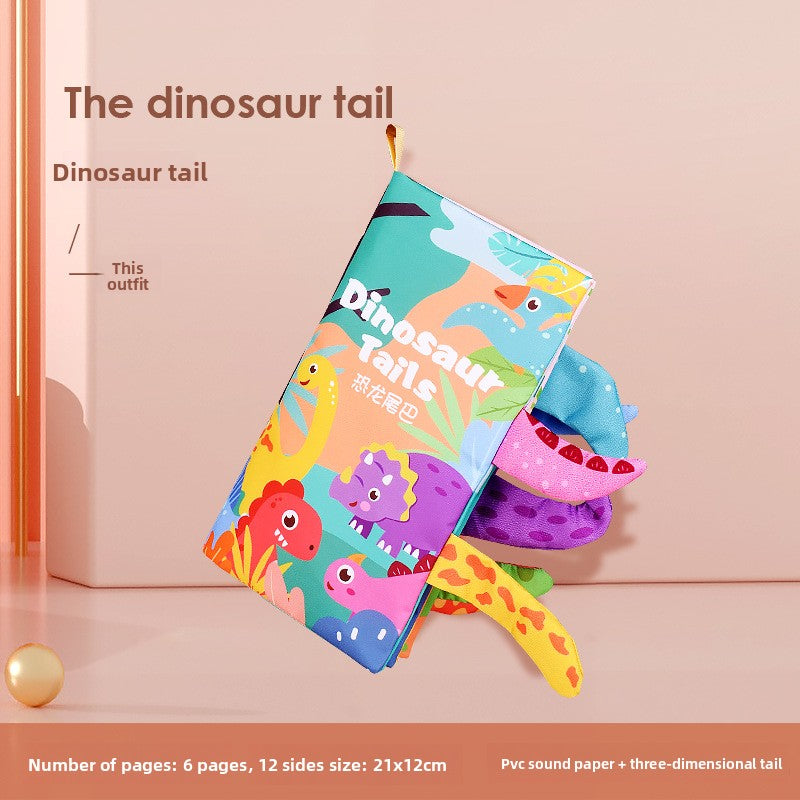 Animal Tail Cloth Book for Early Learning