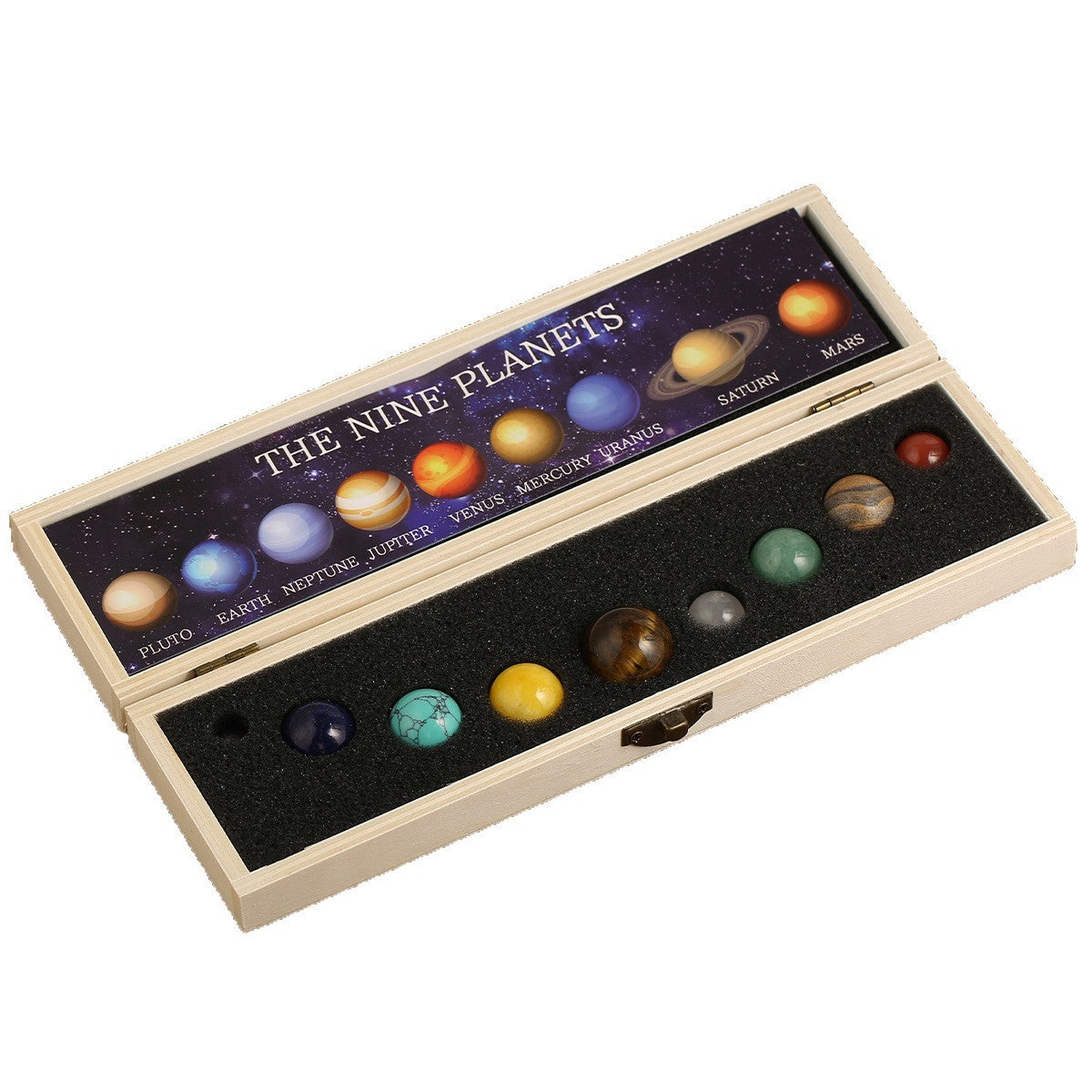Crystal Solar System Desktop Model