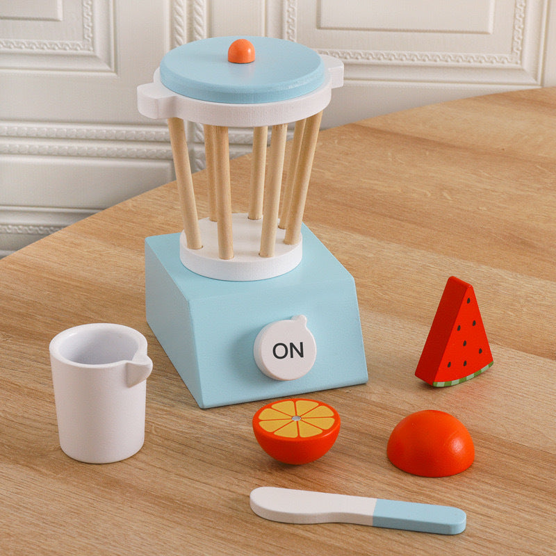 Wooden Pretend Kitchen Appliances – Blender & Juicer Options