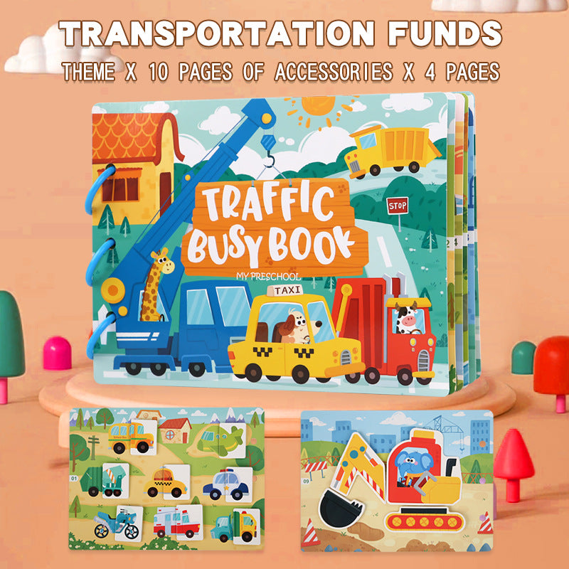 Children’s Busy Book with Themed Activities