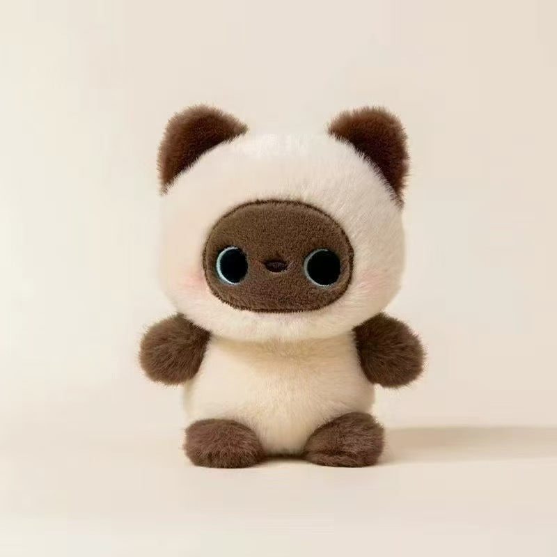Cute Animal Plush Desk Companion Doll