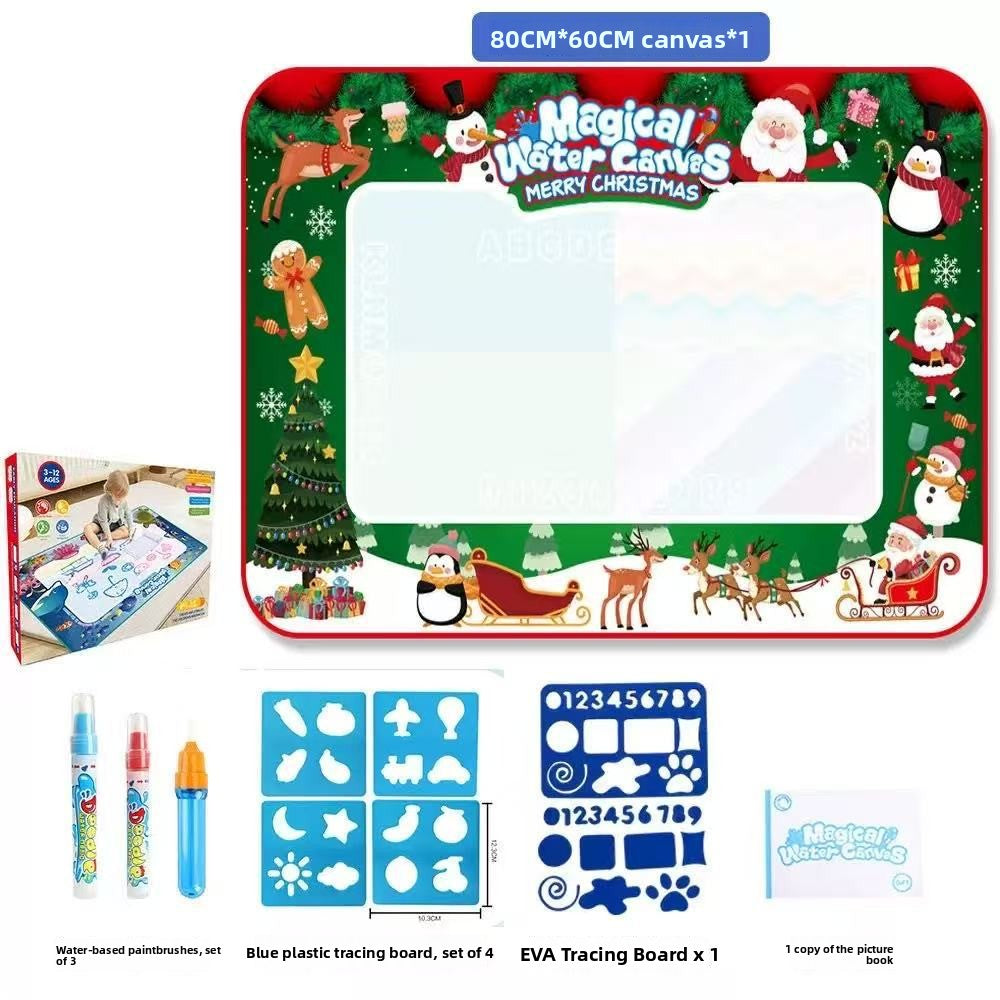 Reusable Water Drawing Mat for Kids, 80 × 60 cm