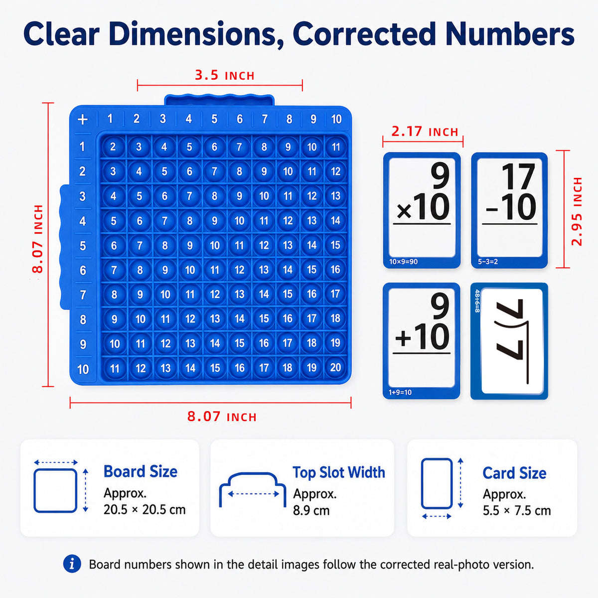 Arithmetic Flash Cards – Add, Subtract & Multiply
