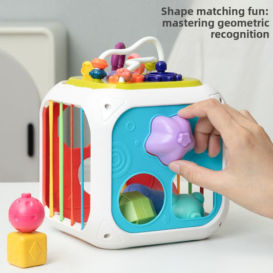 Educational Activity Cube for Kids