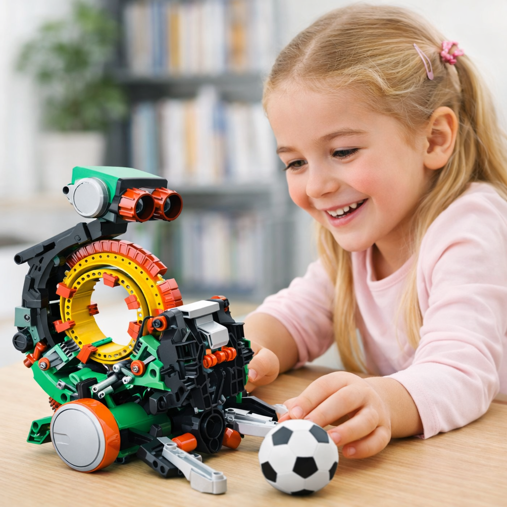 Master Mechanics: 5 Programmable Mechanical Robot Toy! 🤖🛠️