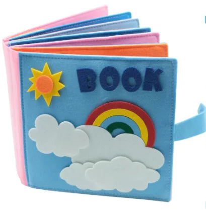 Montessori Educational Fabric Book for Early Learning!