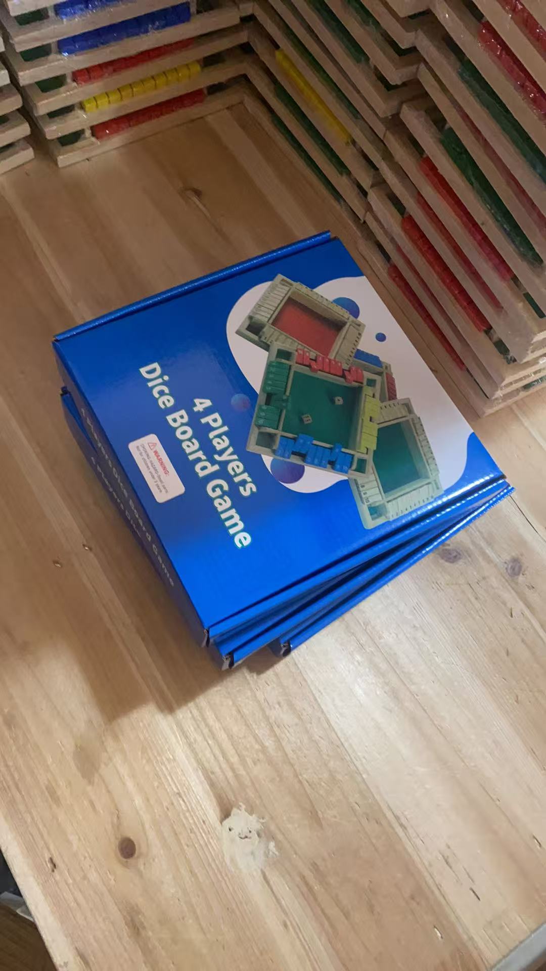 Number Flip-Card Board Game – Color Options