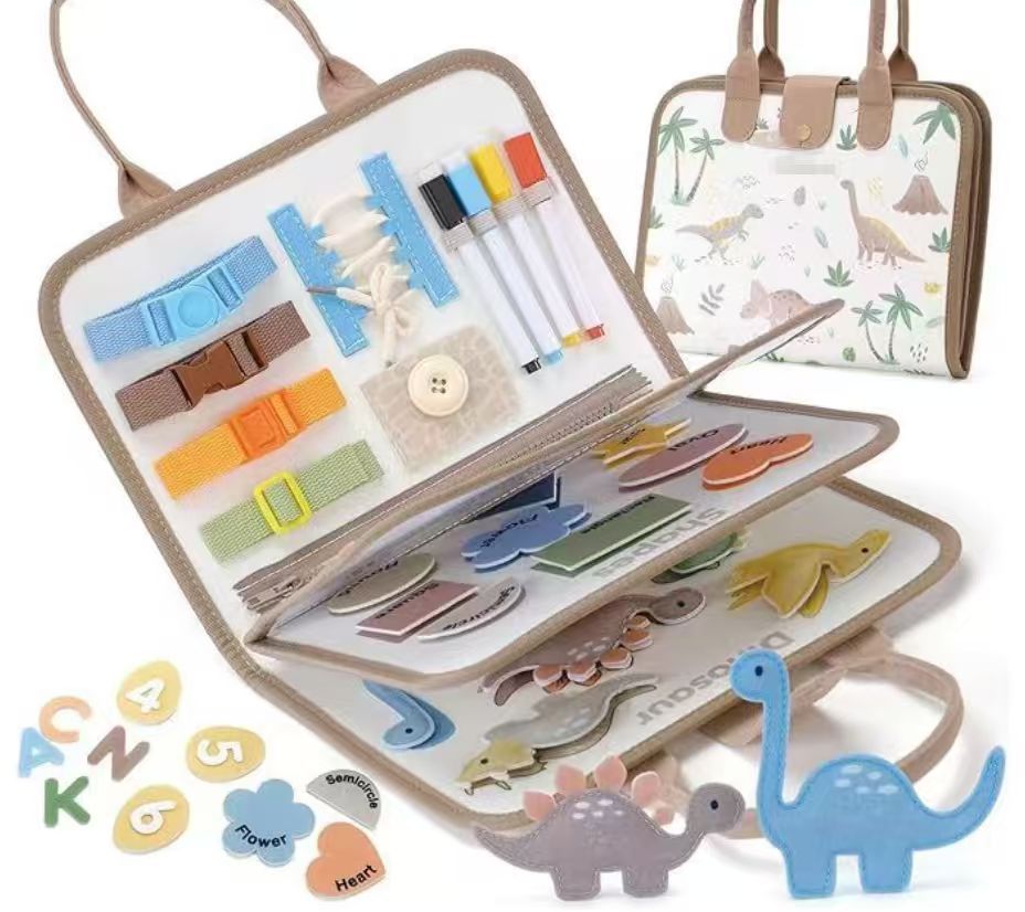 Felt Activity Board for Children, 22 × 28 cm