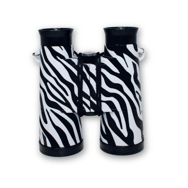 ExplorAvision Zebra Safari Binoculars for Kids – Crystal-Clear Optics, Lightweight & Durable Outdoor Toy for Boys and Girls ExplorAvision Zebra Safari Binoculars for Kids – Crystal-Clear Optics, Lightweight & Durable Outdoor Toy for Boys and Girls