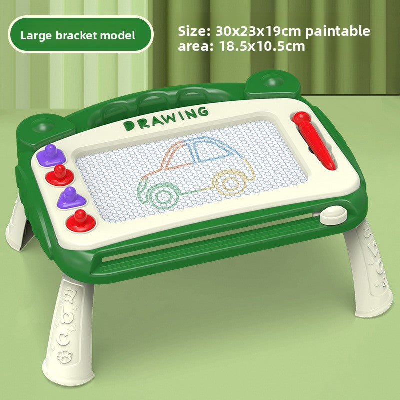 Magnetic Drawing Board for Kids with Pen and Stamps