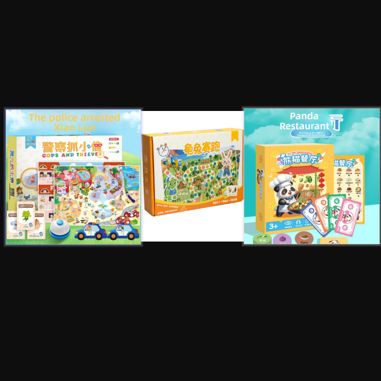 Children’s Story-Themed Puzzle Board Game