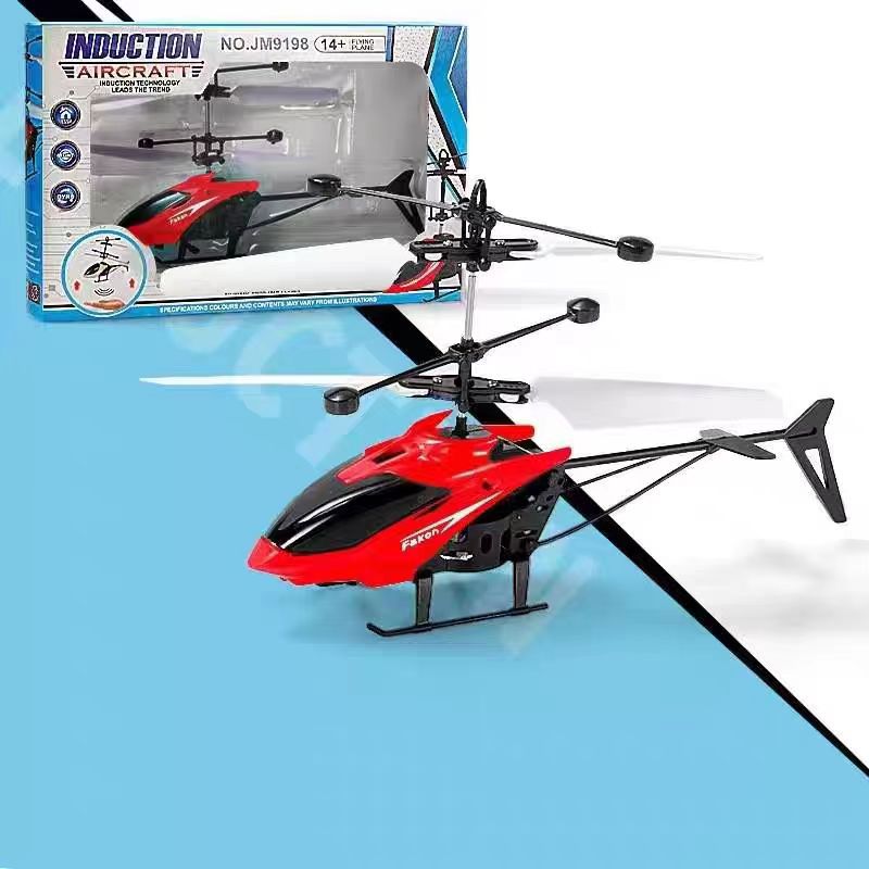 Rechargeable Remote Control Helicopter for Kids Red helicopter charging line