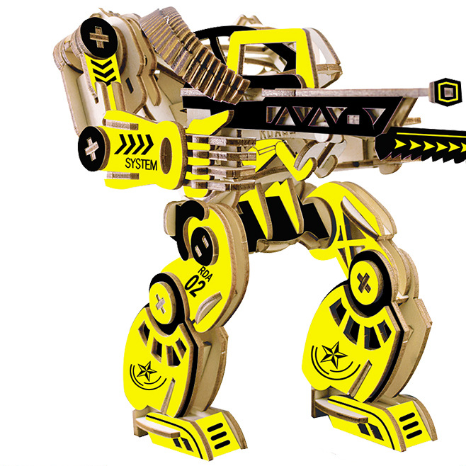 3D Wooden Spacecraft & Aircraft Model Building Puzzles