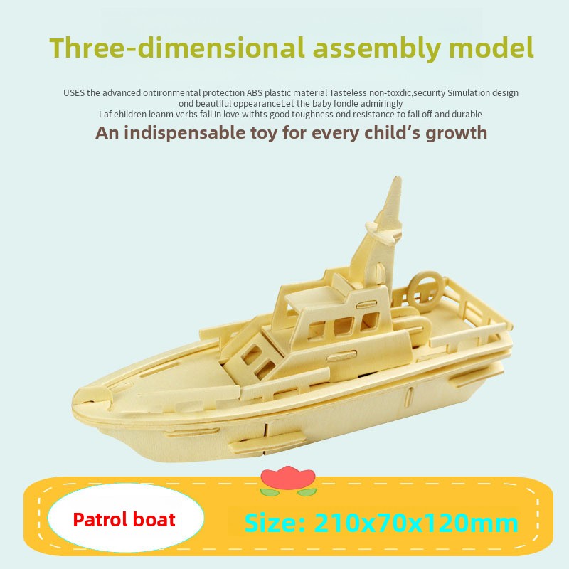 Wooden Aircraft Model Kit – Plane, Helicopter & Boat