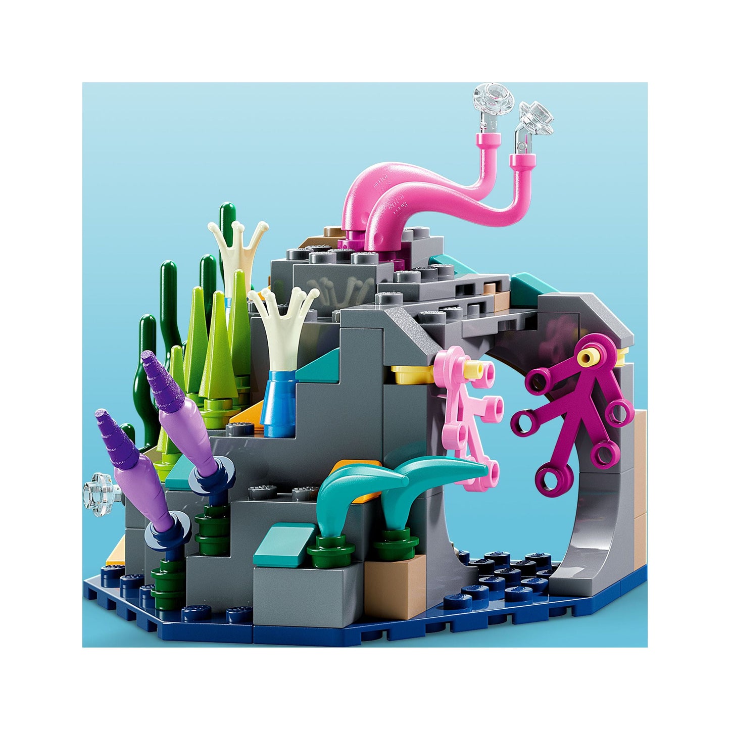 Avatar: the Way of Water Mako Submarine 75577 Buildable Toy Model, Underwater Ocean Set with Alien Fish and Stingray Figures, Movie Gift for Kids and Movie Fans