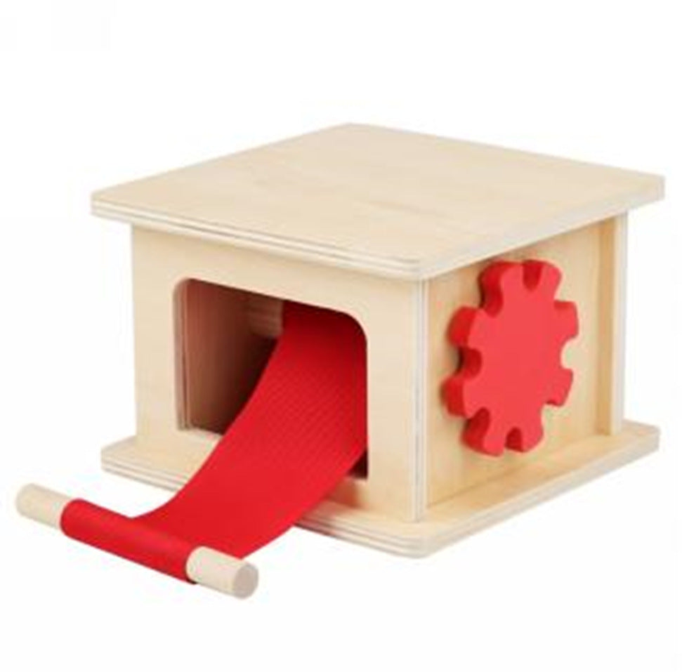 Wooden Montessori Early Learning Toy Set Winding Machine Model A 0.5kg