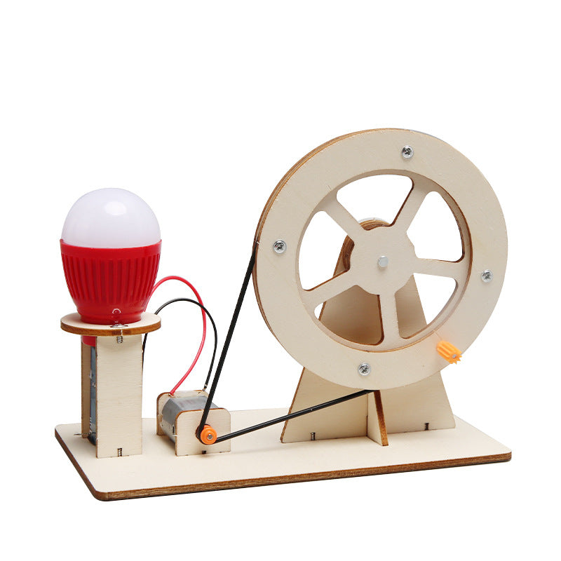 Hand Crank Generator Kit for Kids – DIY Electricity STEM Project