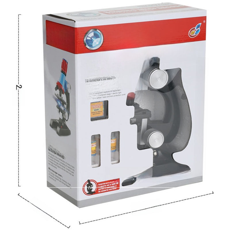Children's Microscope Toy with Experiment Accessories
