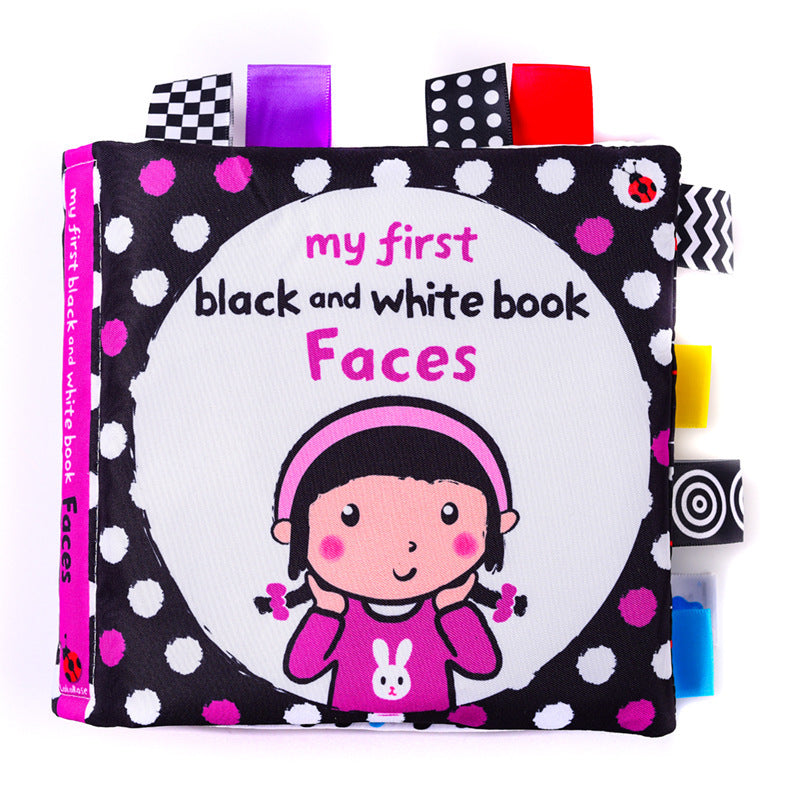 Black and White Cloth Book for Babies