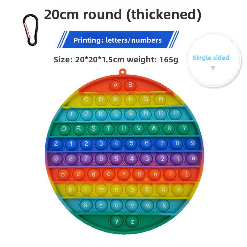 Silicone Letter & Number Pop Boards – Learning Options