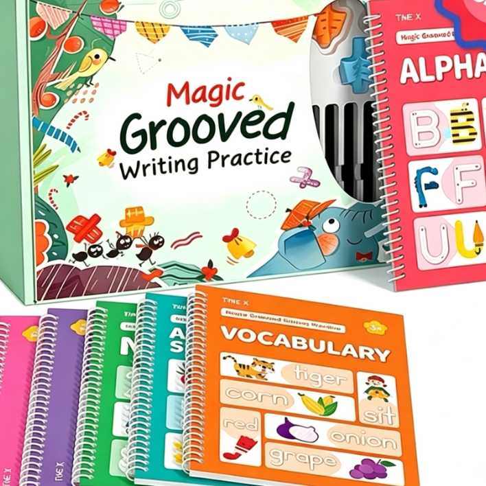 Children’s Handwriting and Drawing Practice Set