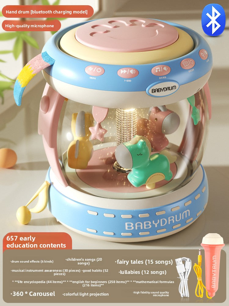 Rechargeable Educational Drum Toy for Babies