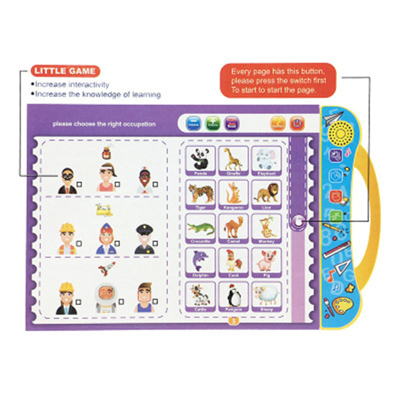 Interactive English Learning Sound Book – Model 3101