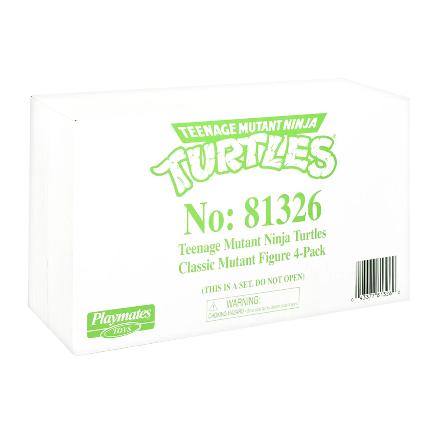 : Classic 4" Mutant 4-Pack Figure Bundle by