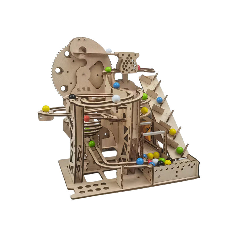 Wooden 3D Puzzle Building Kit for Kids