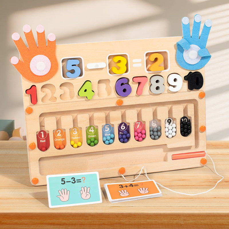 Montessori Finger Math Learning Toys for Kids