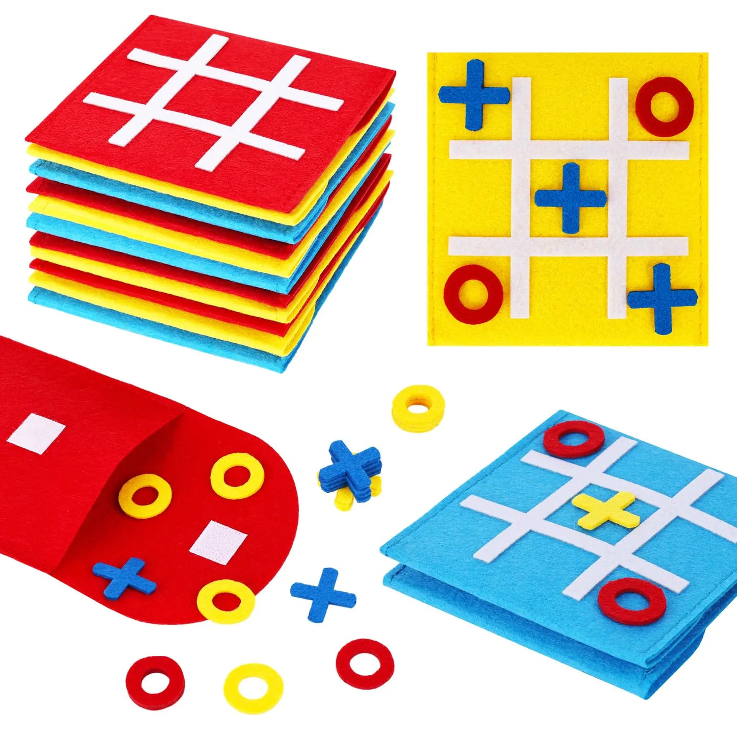 ❌⭕ Classic Fun That Builds Strategy—Perfect for Parties & Play Anywhere! 🎉🧠