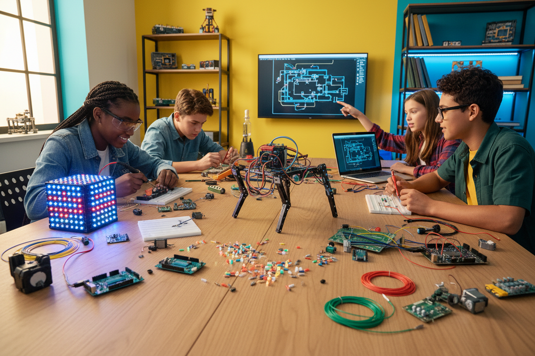 10 Easy DIY Electronics Projects Teens Can Build at Home