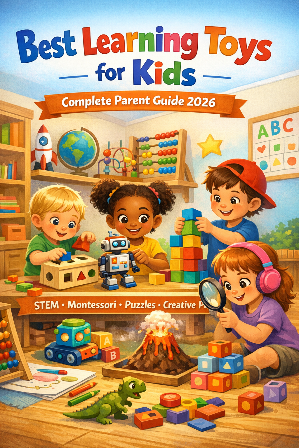 Best Learning Toys for Kids That Boost Brain Development 