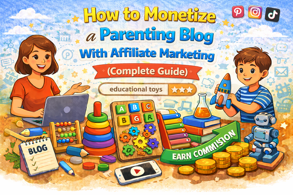 How to Monetize a Parenting Blog With Affiliate Marketing (Complete Guide)