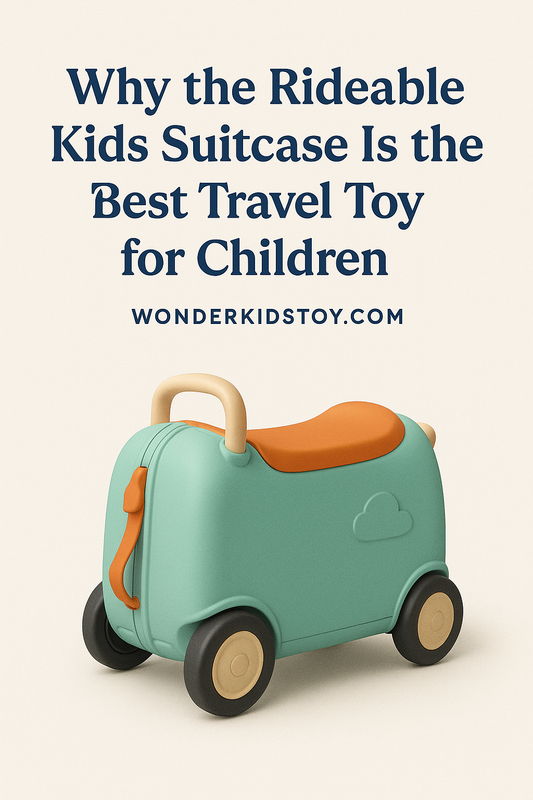 Why the Rideable Kids Suitcase Is the Best Travel Toy for Children