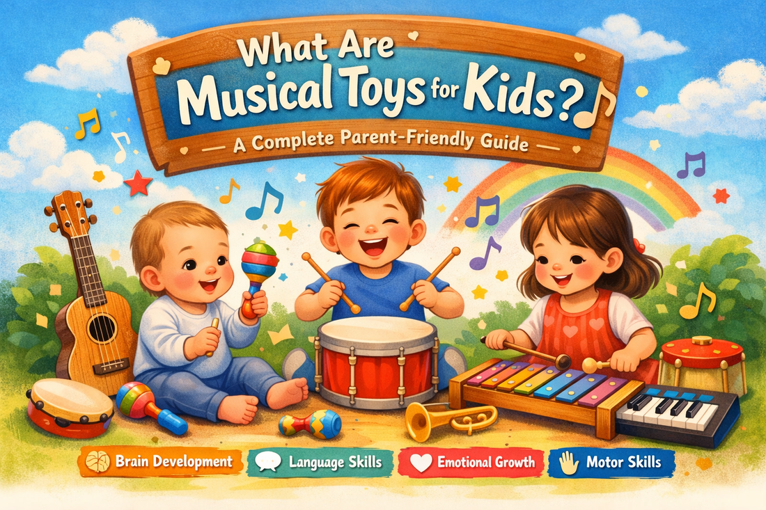 What Are Musical Toys? Benefits for Kids by Age