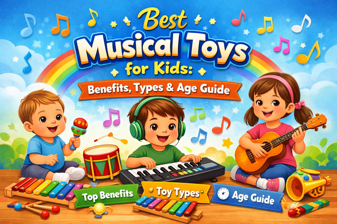 Best Musical Toys for Kids: Benefits, Types & Age Guide
