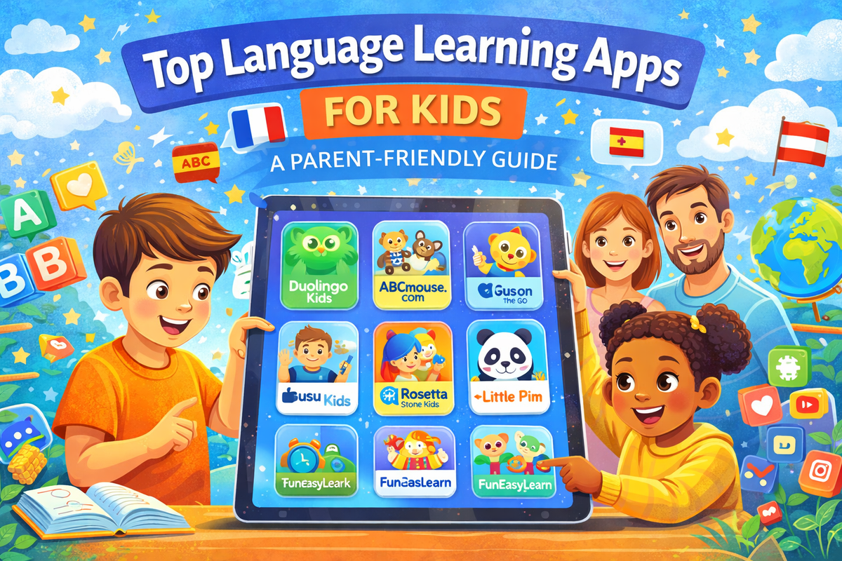 Best Language Learning Apps for Kids 2026 | Guide – Wonder Kids Toy