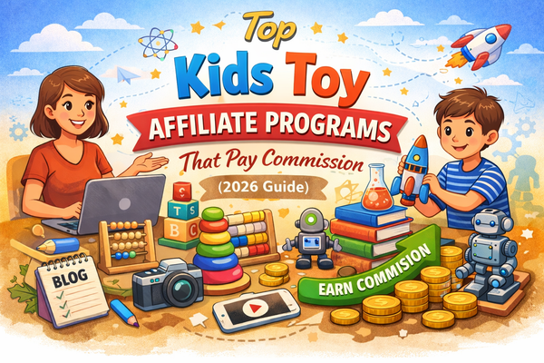 Top Kids Toy Affiliate Programs That Pay Commission (2026 Guide)