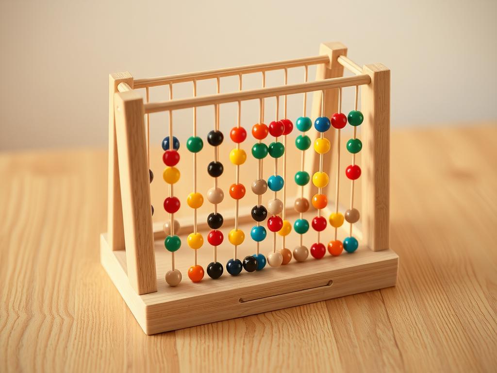 montessori bead frame toy