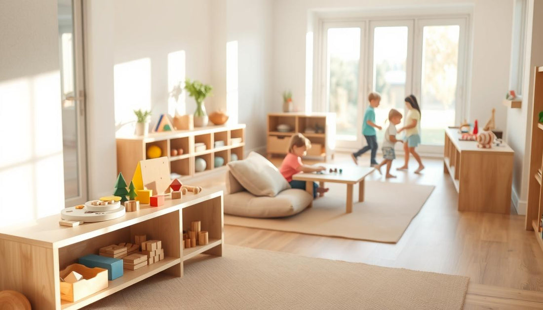 Montessori playroom at home setup guide