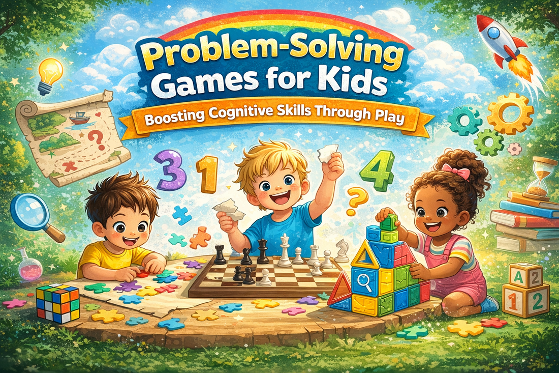 Problem-Solving Games for Kids: Boosting Cognitive Skills Through Play