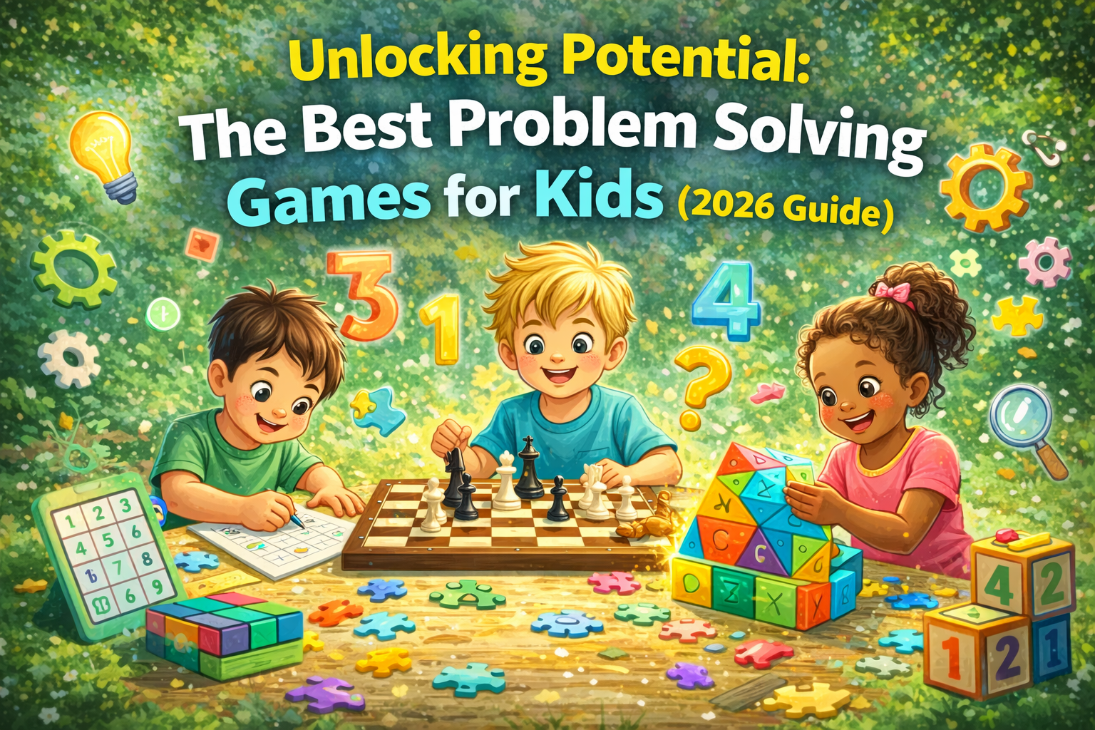 Best Problem-Solving Games for Kids: 2026 Guide – Wonder Kids Toy