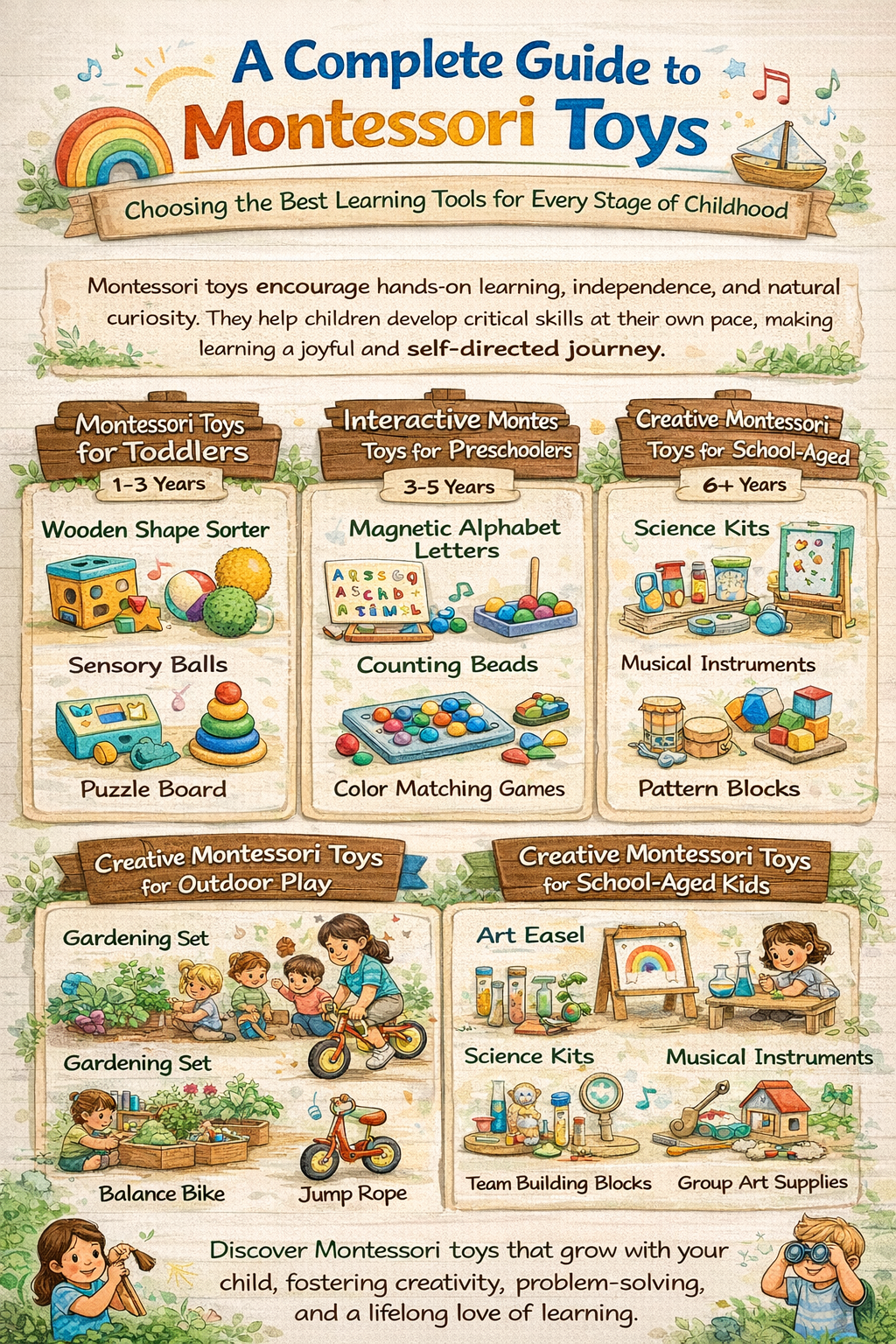 Best Montessori Toys for Early Learning in 2026