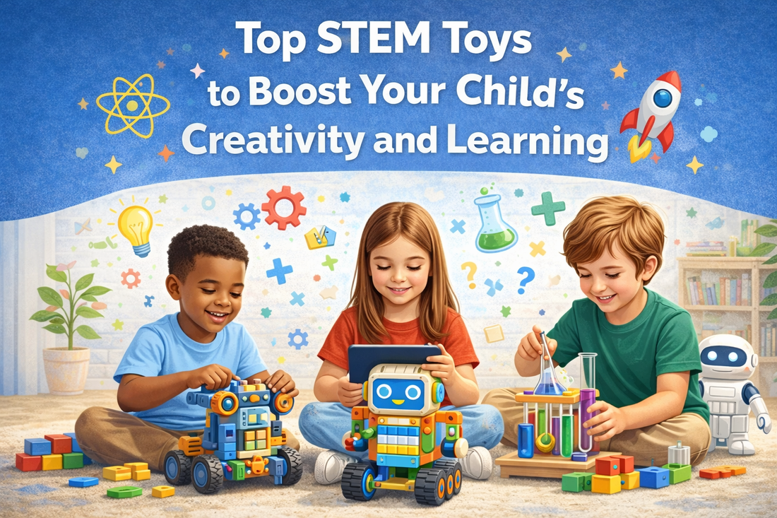 STEM toys for creativity and problem-solving by age