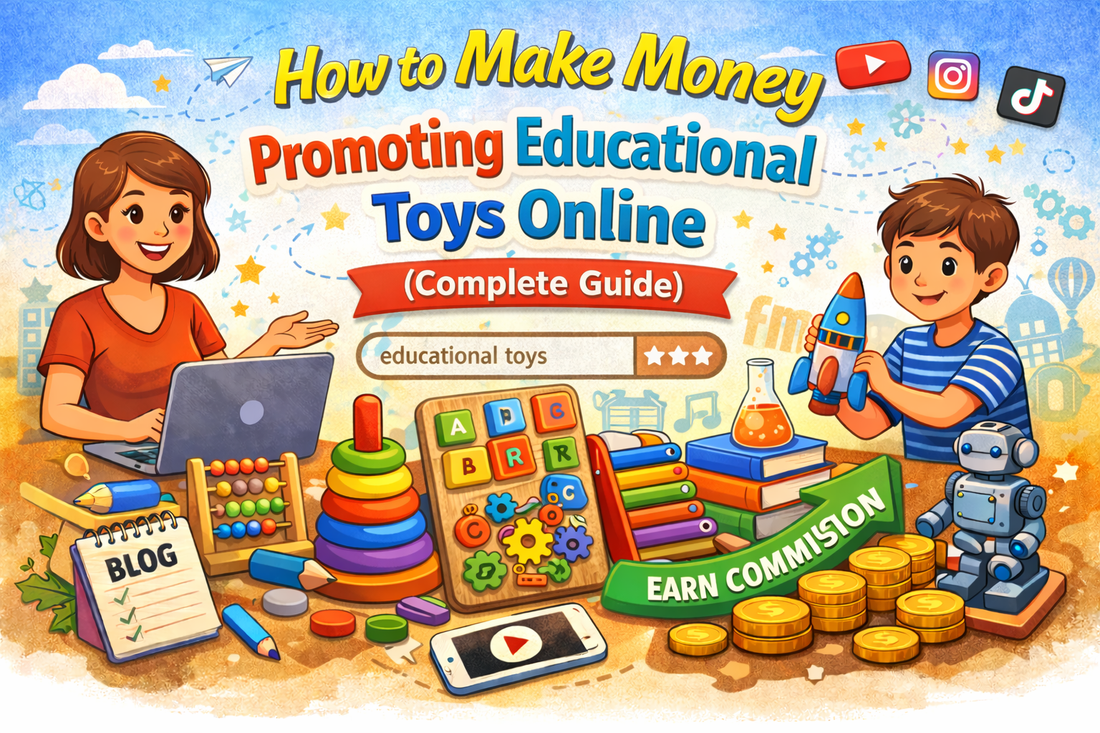 How to Make Money Promoting Educational Toys Online (Complete Guide)
