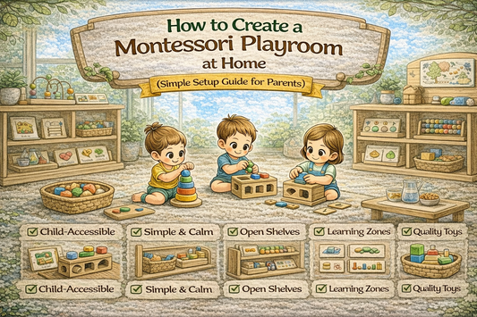 How to Create a Montessori Playroom at Home: A Simple Setup Guide for Parents