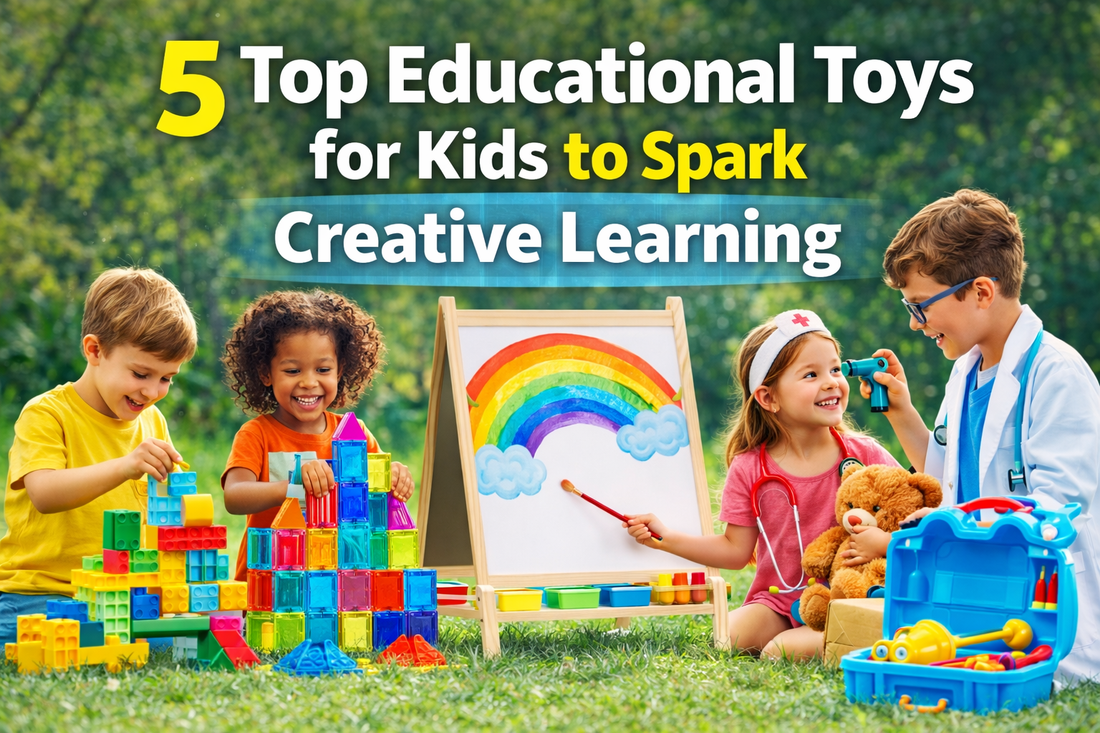 Top 5 Educational Toys for Kids to Spark Creative Learning