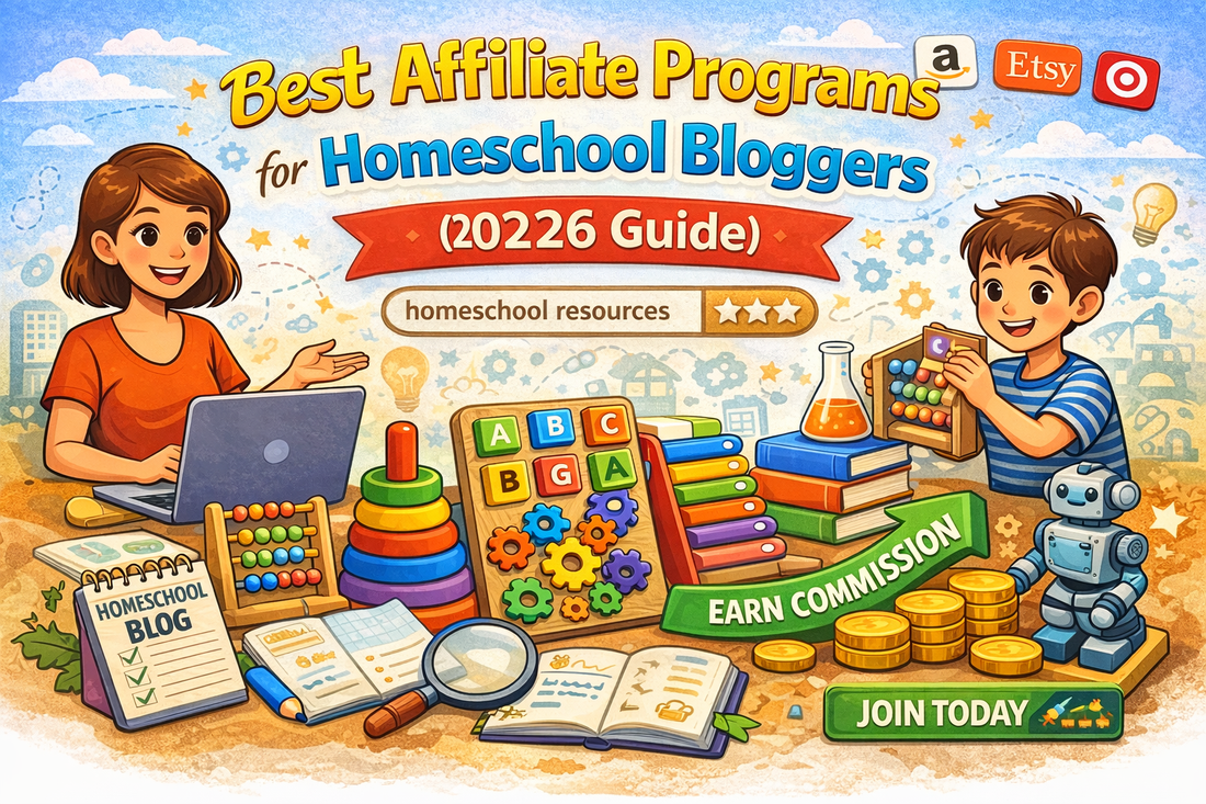Best Affiliate Programs for Homeschool Bloggers (2026 Guide)