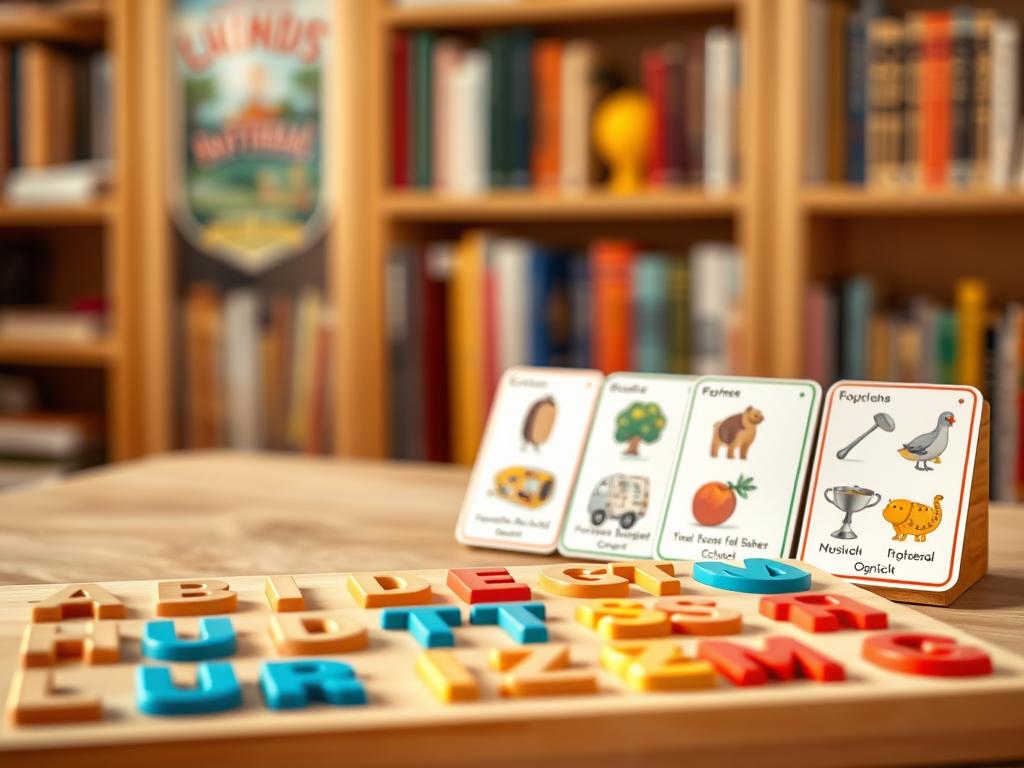 montessori language learning toy